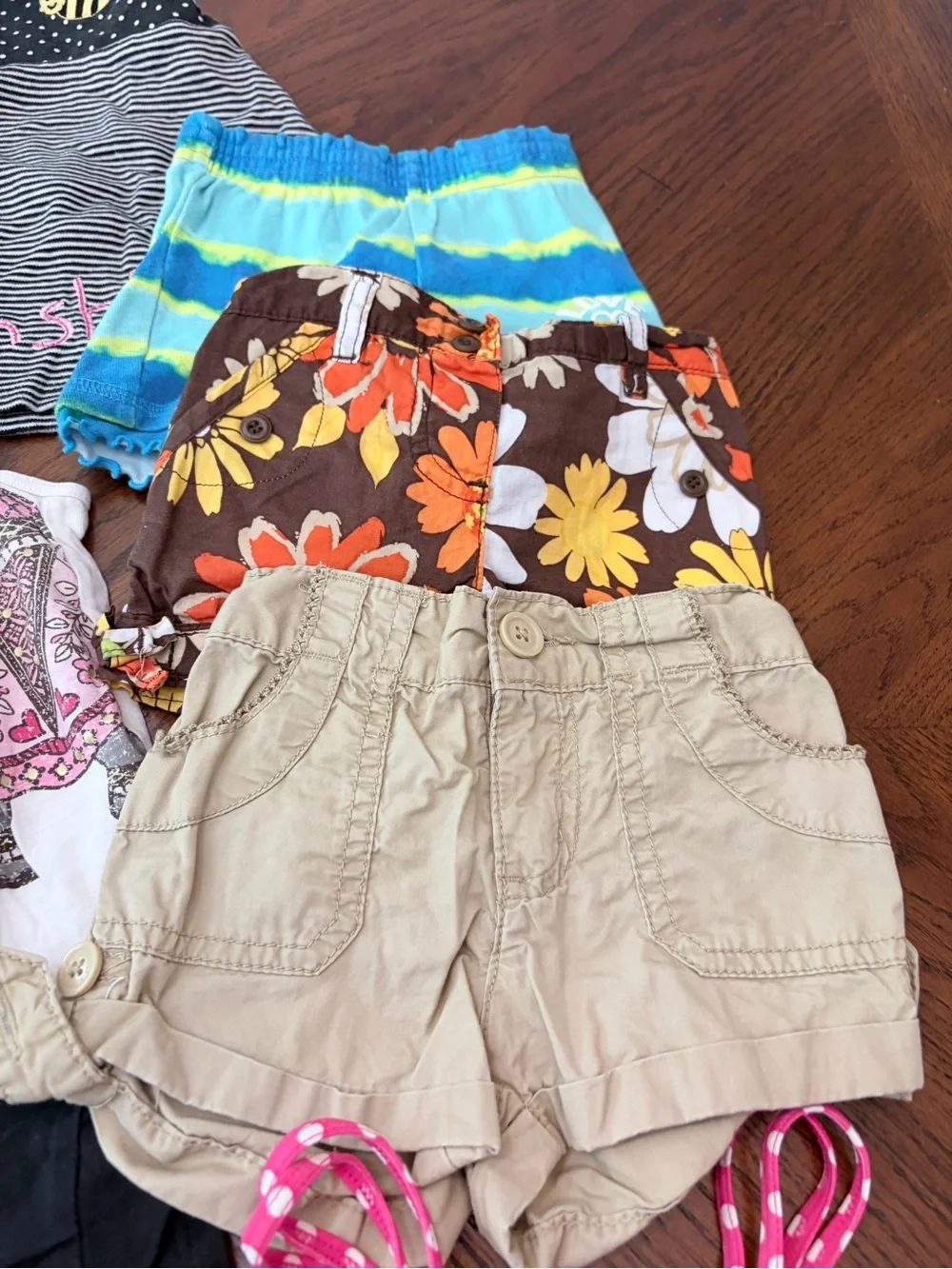 Girls 6-9M Summer Clothing Bundle 15 Pc Tops Shorts Swimsuit